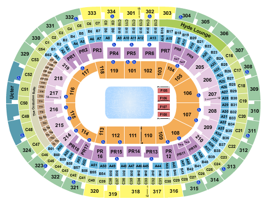 Crypto.com Arena seating-chart
