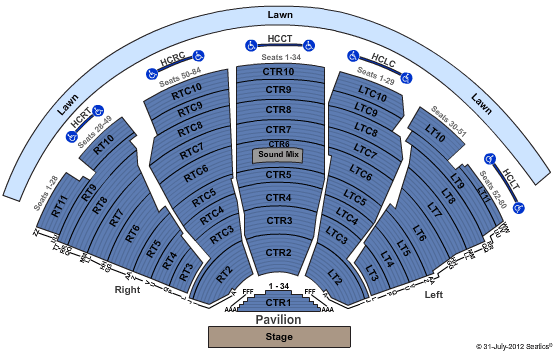 Detailed Dte Seating Chart