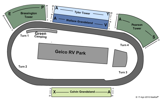 Loudon Raceway Seating Chart