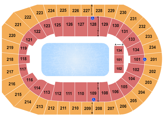 Denver Coliseum seating-chart