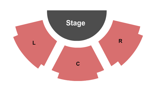 Seatmap for dowling theater at lederer theater center