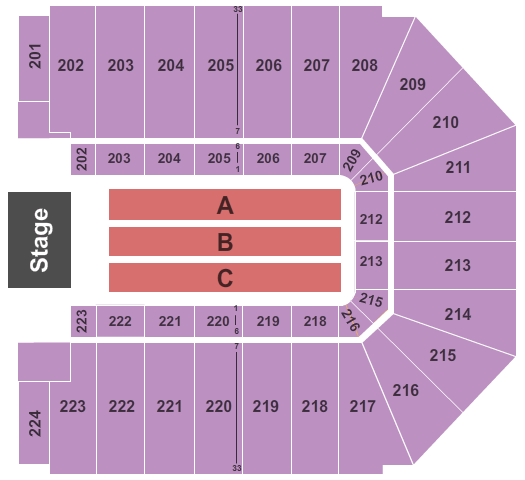 Nutter Center Seating Chart Tso