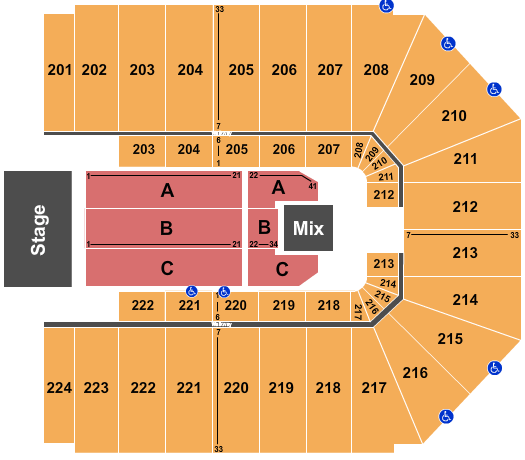 Nutter Center Seating Chart View