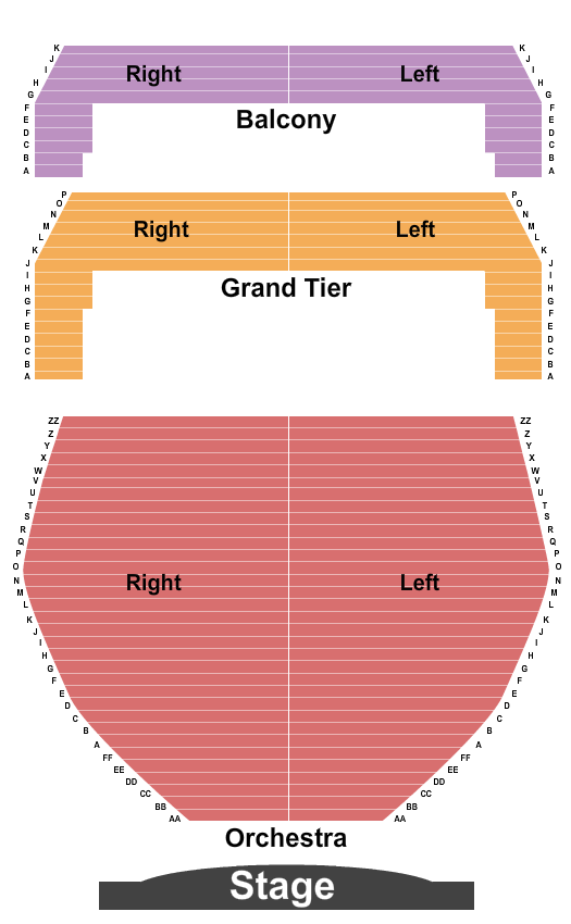 Eisenhower Auditorium - Penn State seating-chart