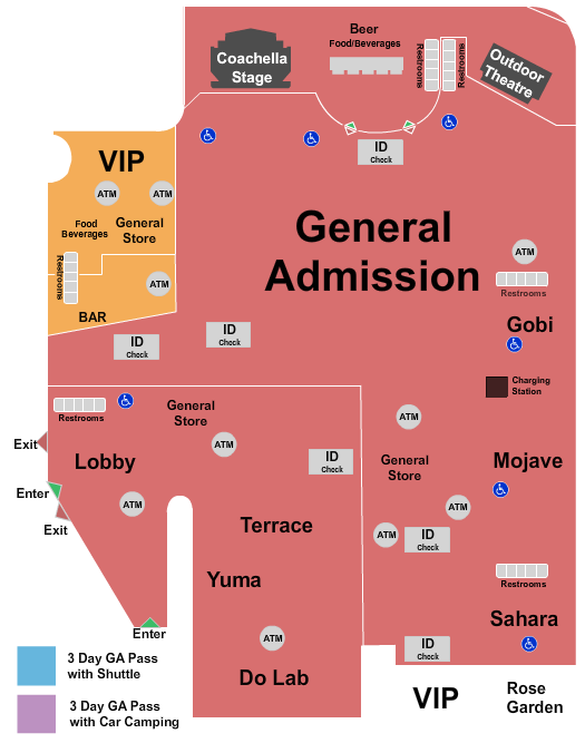 Coachella 2025 Weekend 1 – 3 Day Pass at Empire Polo Field – Indio, CA