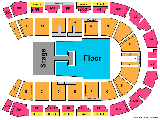Elton John Tickets 2012-04-24 Lethbridge, AB, Enmax Centre
