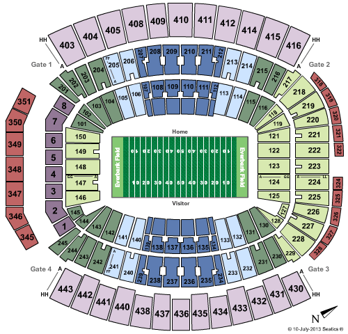 Everbank Field Seating Chart 2015