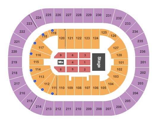 First Ontario Hamilton Seating Chart