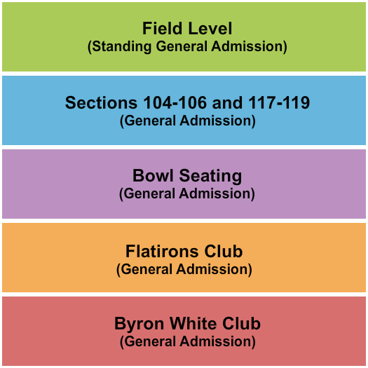 Folsom Field seating-chart