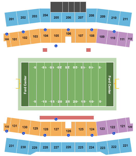 Frisco Star Seating Chart