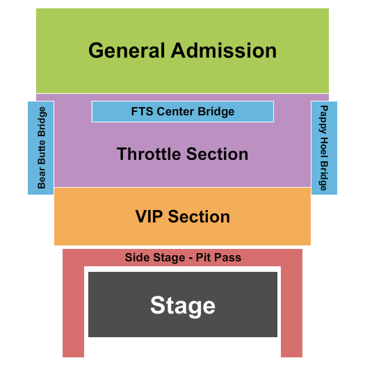 Full Throttle Saloon seating-chart