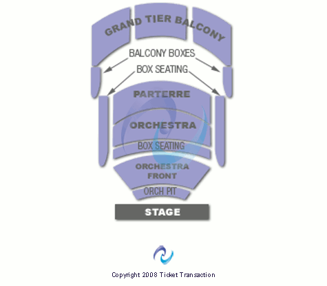 View Seating Map