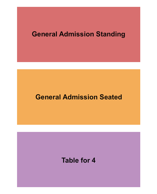 The Iron Maidens Little Rock Hall - AR seating chart