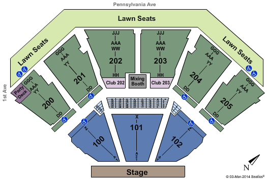 Gexa Energy Pavilion (Formerly Superpages.com Center)