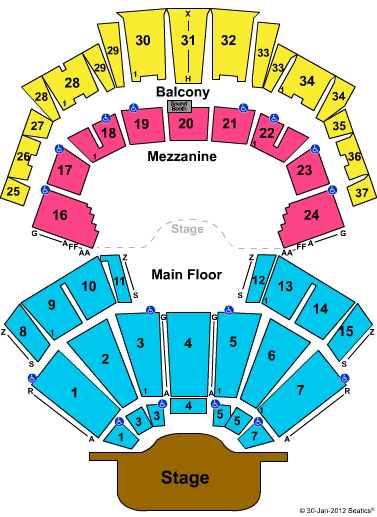 Radio City Christmas Spectacular Tickets 2012-12-11 Nashville, TN, Grand Ole Opry House