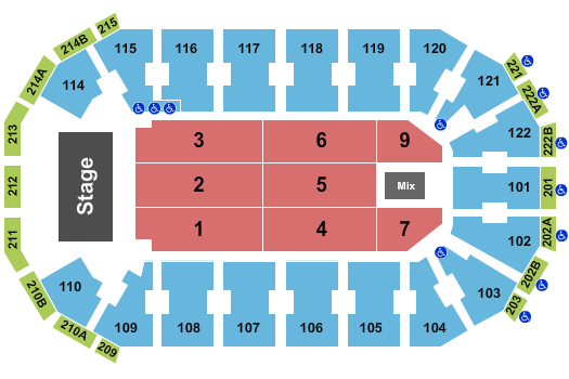 HEB Center at Cedar Park seating-chart