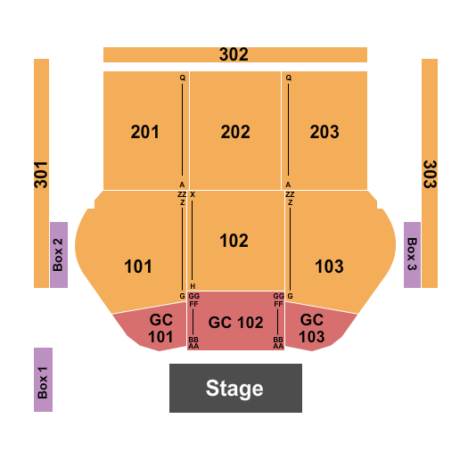 Hard Rock Live - Sacramento seating-chart