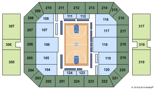 Butler Bulldogs vs. Tennessee Volunteers Tickets 2015-12-12  Indianapolis, IN, Hinkle Fieldhouse