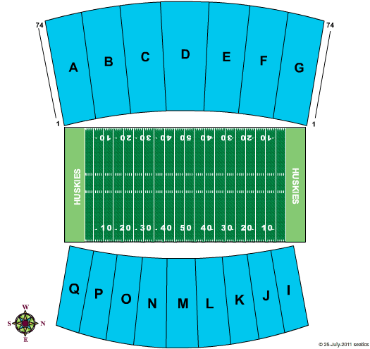 unknown Northern Illinois Huskies Vs. Eastern Michigan Eagles