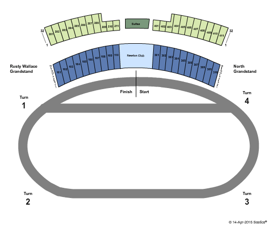 Knoxville Iowa Raceway Seating Chart