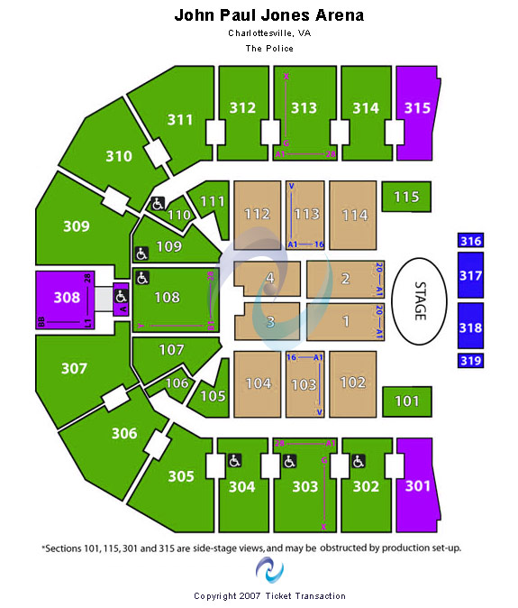 Muse-Tickets-2010-10-27-Charlottesville-VA-John-Pa