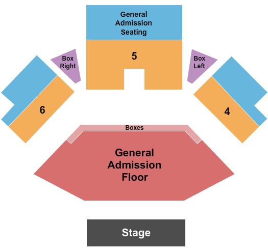 Jacobs Pavilion seating-chart