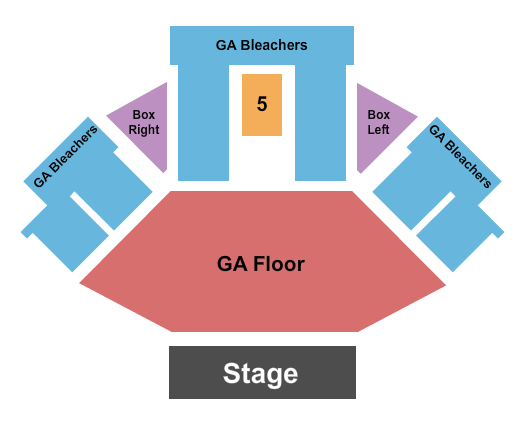 Jacobs Pavilion seating-chart