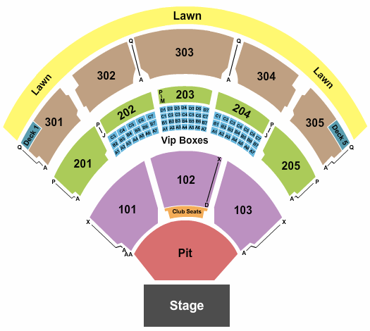 Jiffy Lube Live seating-chart