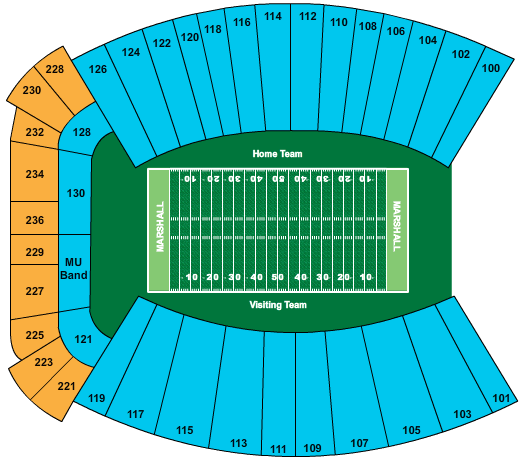 unknown Marshall Thundering Herd Vs. Florida International Golden Panthers