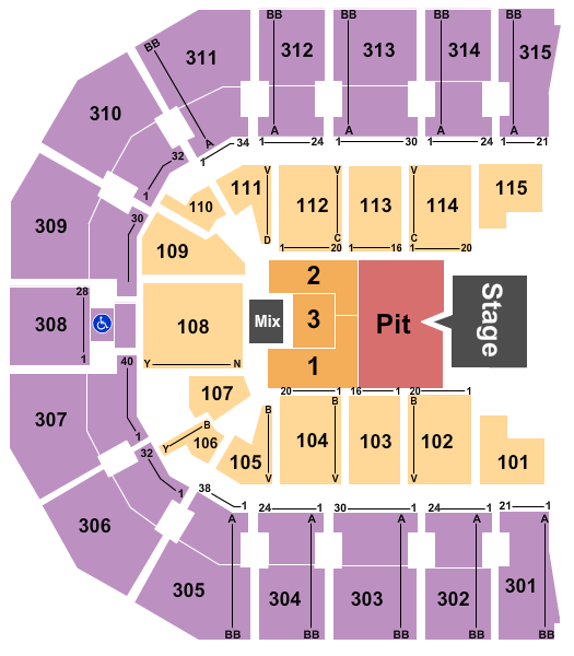 John Paul Jones Arena 3d Seating Chart