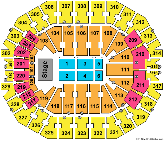 Roger Waters Tickets 2012-06-10 Louisville, KY, KFC Yum! Center
