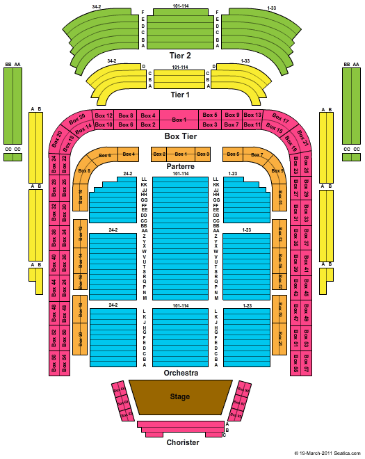 The Von Trapps Tickets 2015-12-11  Washington, DC, Kennedy Center Concert Hall