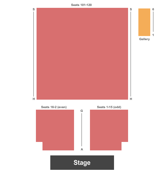Seatmap for kennedy center family theater
