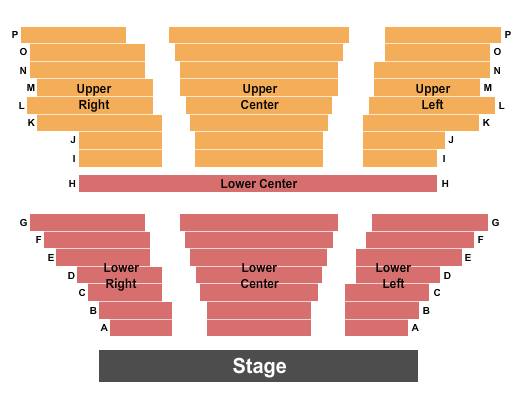 Seating Chart for Glass Tiger, 