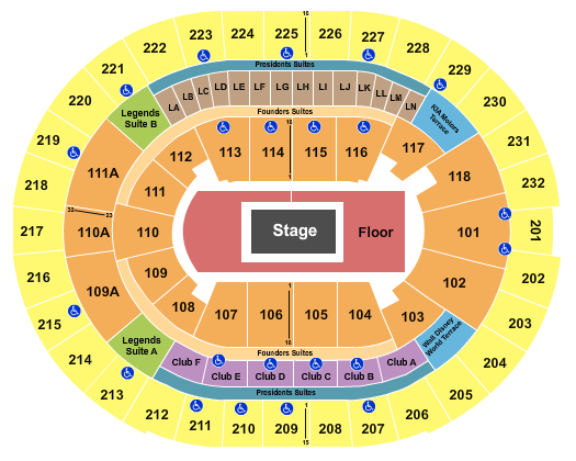 Kia Center seating-chart
