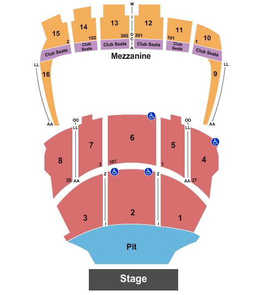 Kings Theater Seating Chart Row