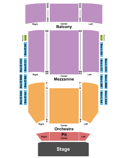 Kuss Auditorium At Clark State Community College seating-chart