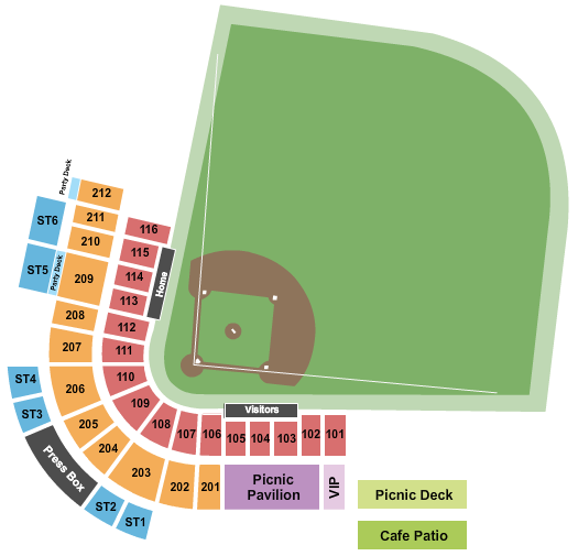 Hickory Crawdads vs. Salem Red Sox at L.P. Frans Stadium – Hickory, NC