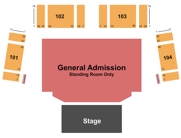 Lake Tahoe Outdoor Arena at Harveys seating-chart