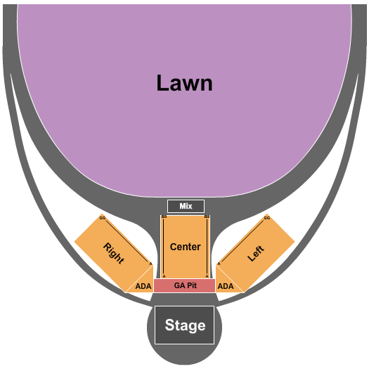 Billy Currington Lauridsen Amphitheater at Water Works Park seating chart