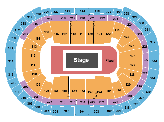 Lenovo Center seating-chart