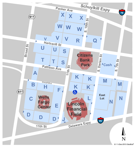 unknown Parking: Philadelphia Eagles Vs. New York Giants