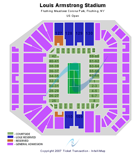 Image of 2022 US Open Tennis Championship: Armstrong Stadium - Session 8~ US Open Tennis Championship ~ Flushing ~ Louis Armstrong Stadium ~ 09/01/2022 07:00