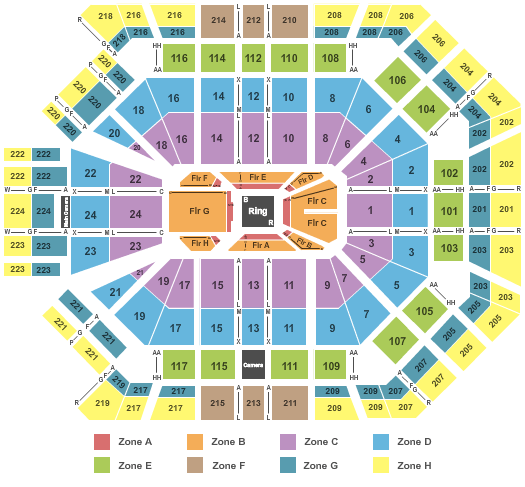 Mgm Arena Las Vegas Seating Chart