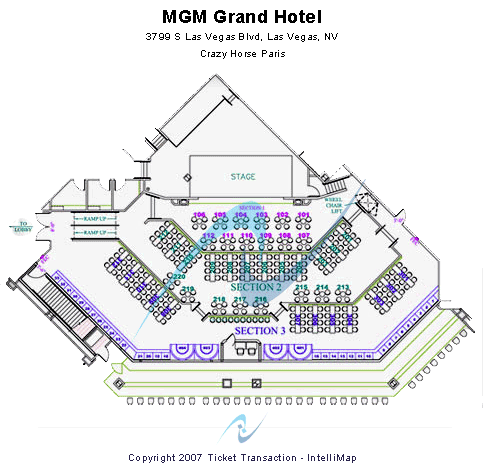 View Seating Map