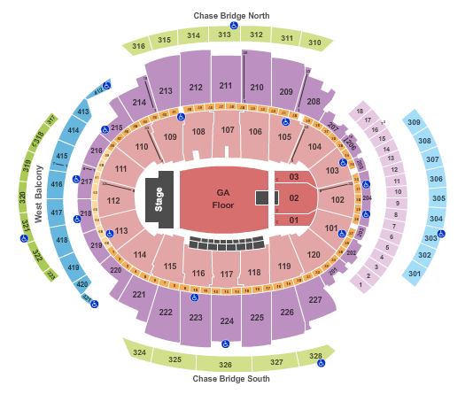 Square Garden Seating Chart Phish