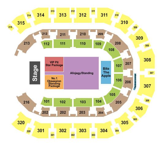 The World of Hans Zimmer MVM Dome seating chart
