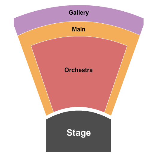 Seatmap for madison center for the arts