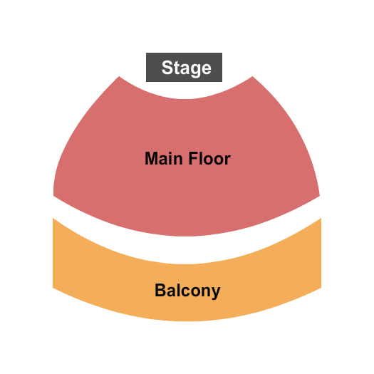 Seatmap for meany center for the performing arts
