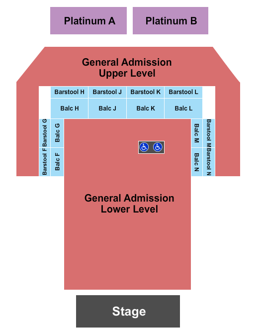 Trippie Redd MegaCorp Pavilion seating chart